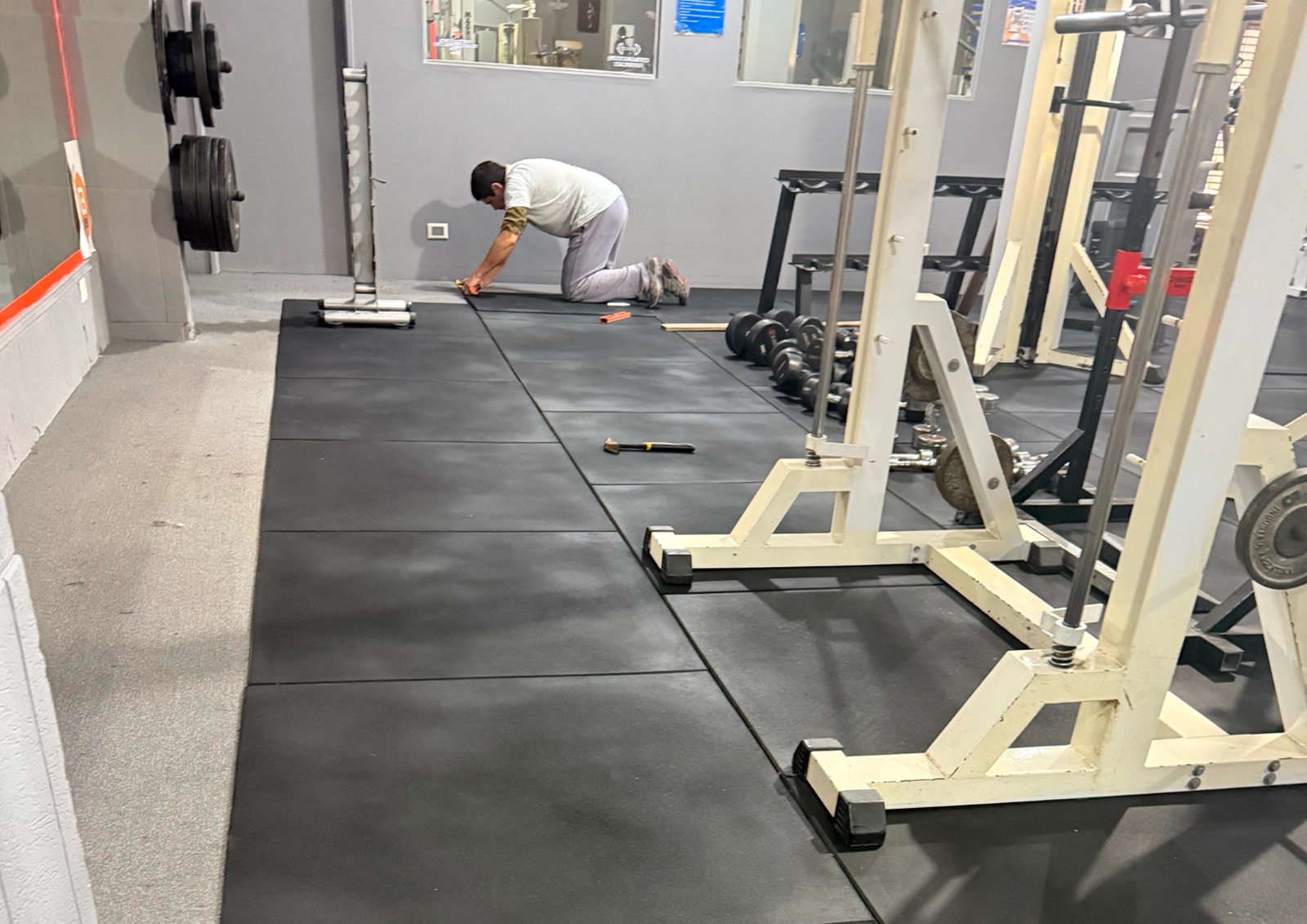 Remodelación gimnasio abclub 7
