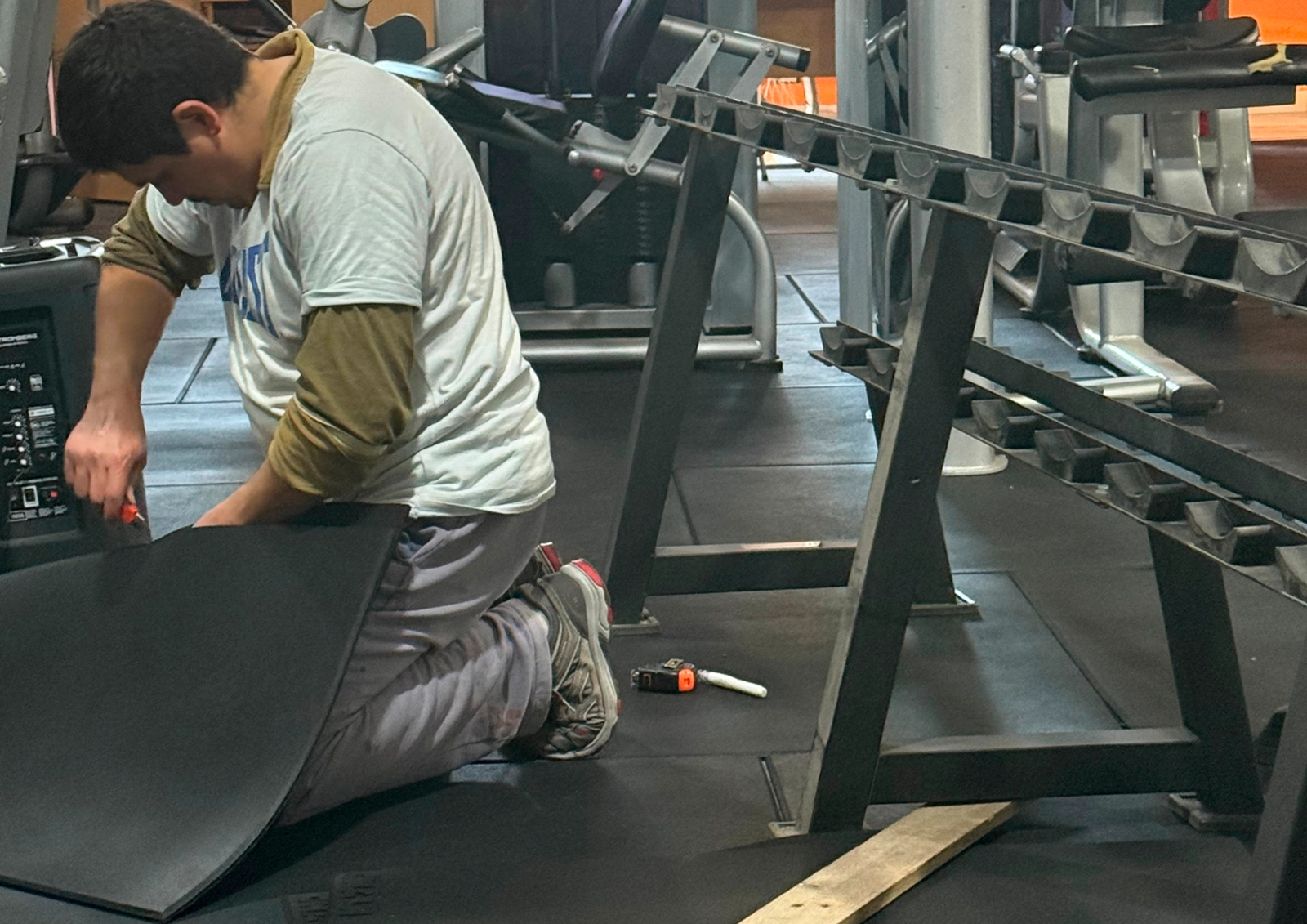 Remodelación gimnasio abclub 8